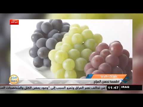 اطعمة تحسن المزاج قناة دجلة الفضائية