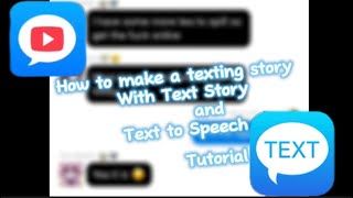How to make a texting story with Text Story and Text to Speech (Tutorial ) screenshot 5