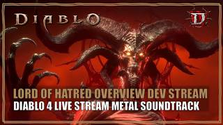 Diablo 4 Soundtrack Celestial Composed by Ted Reedy Lord of Hatred Developer Livestream Metal