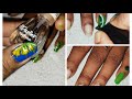 Easy nail art design 💅 ( without tools)#forbeginners #nailart #youtubeshorts #shorts