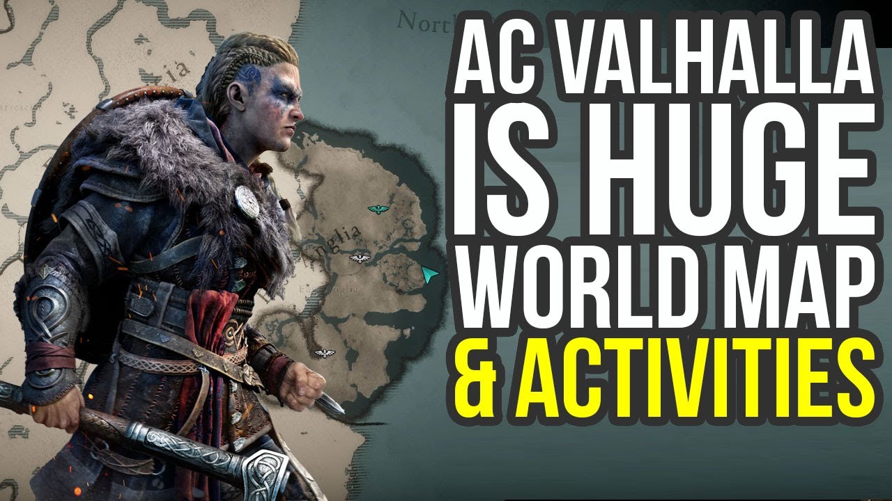 Assassin's Creed Valhalla World Map Midjourney Prompt – Socialdraft