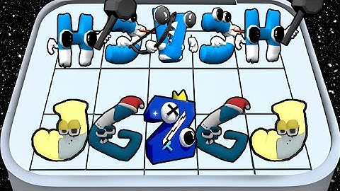 Merge Alphabet 3D Lore Master Vs Merge Alphabet Fusion Rainbow Max Level Gameplay