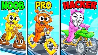 Noob Vs Pro Vs Hacker Scribble Car