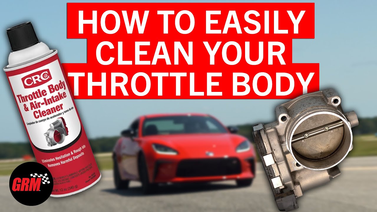 Do You Need to Clean Your Throttle Body?  CRC Throttle Body & Air-Intake  Cleaner 