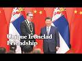 What did President Xi say to his Serbian ironclad friend Vucic in Beijing meeting?