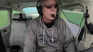 Cessna 182 Startup and Take Off.