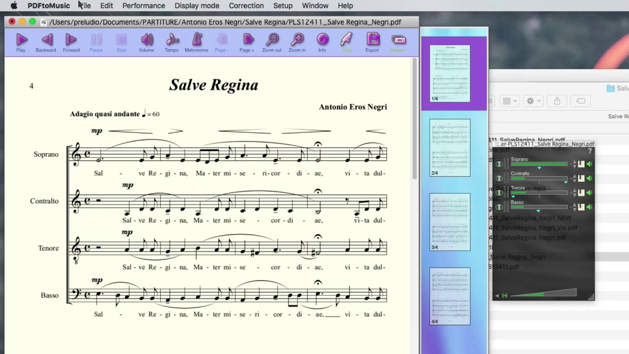 Come creare i file Virtual Singer con PDF to Music how to create 2