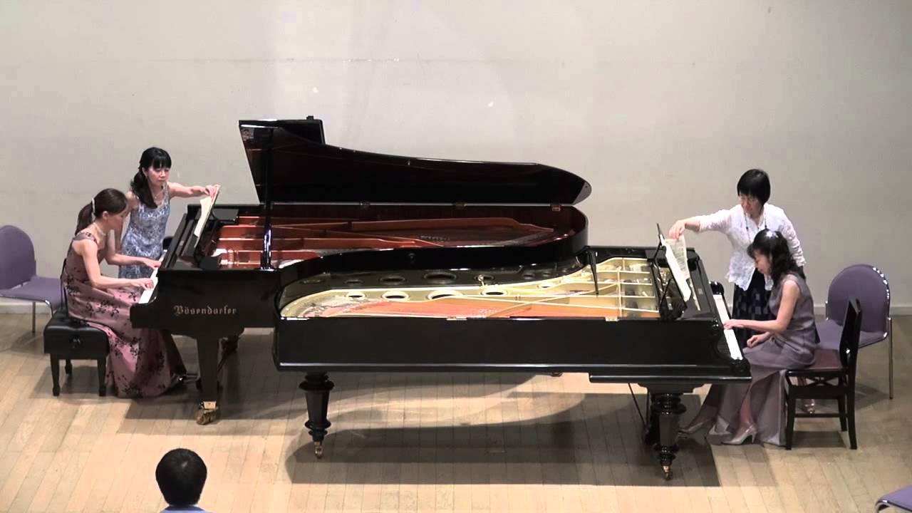 20162 Mozart Sonata for Two Pianos in D major, K. 448 , モーツァルト 2台の
