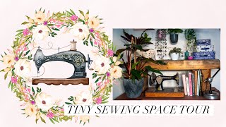 Full Tiny Sewing Space Tour News