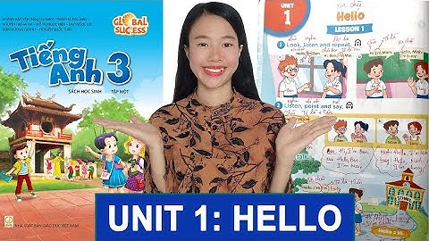 Tiếng Anh lớp 3: Unit 1 Lesson 1 - Hello - Xin Chào