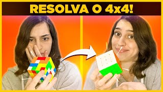 Como RESOLVER o CUBO MÁGICO 4x4 | Tutorial completo método BÁSICO