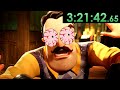 Hello Neighbor 100% speedruns are stupidly broken