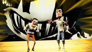HELLO NEIGHBOR MULTIPLAYER BENDY OBBY | Hello Neighbor Mod screenshot 4