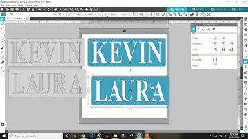 HOW TO CREATE A NAME STENCIL IN SILHOUETTE STUDIO