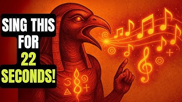Thoth’s Most Powerful Secret: Sing This Only Once to Instantly Unlock Your Healing Power