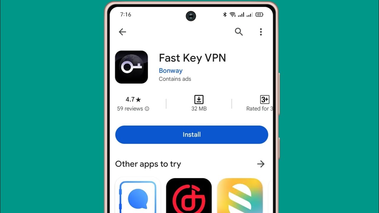 fast key vpn app kaise use kare || how to use fast key vpn || fast key ...