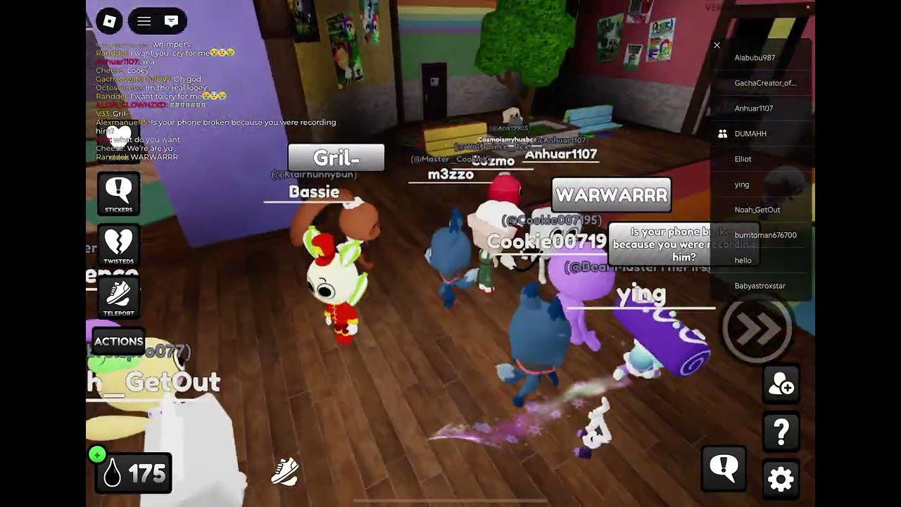 Freaky sprout in the rp?!! 😰#dandysworld #sprout 