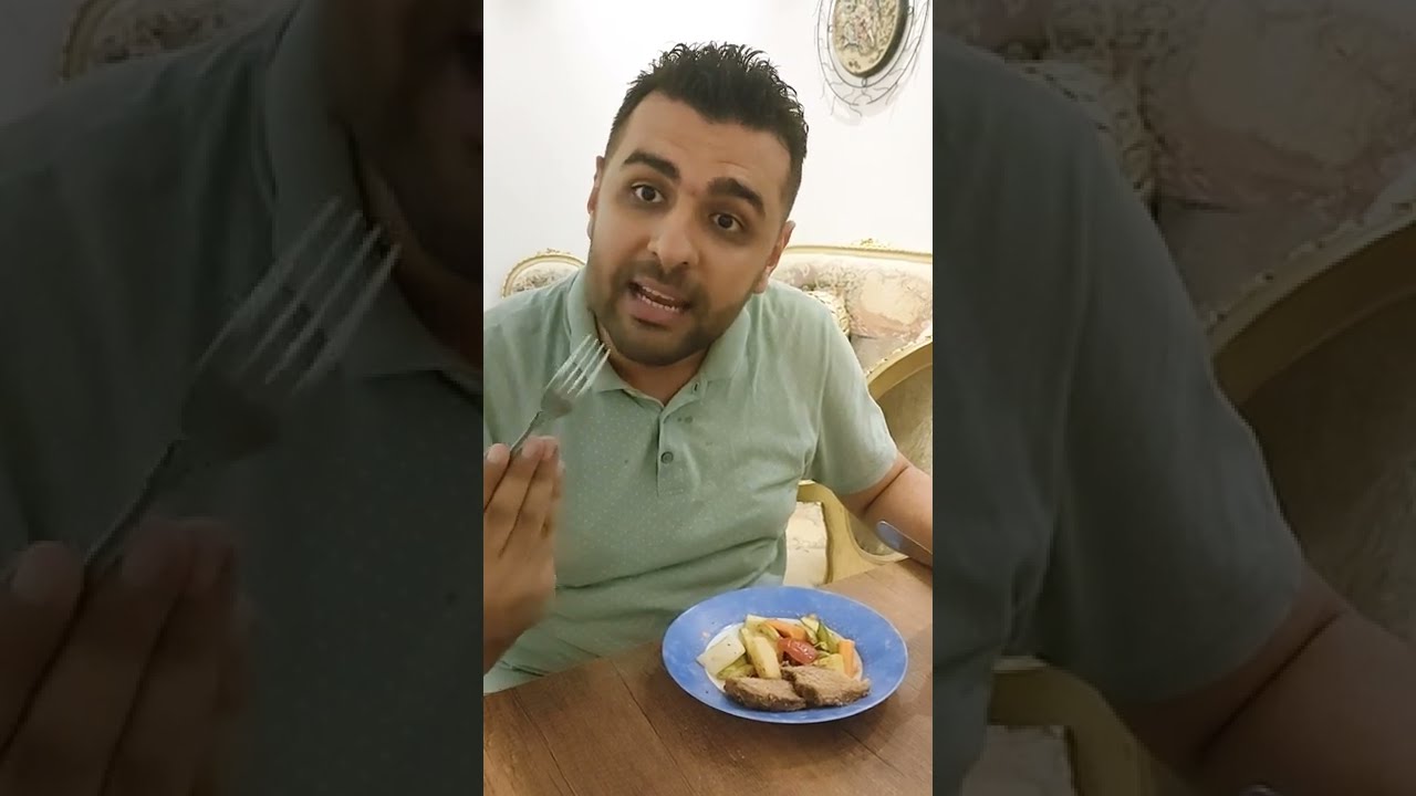 لما مراتك تتعلم تطبخ من النت 🤦