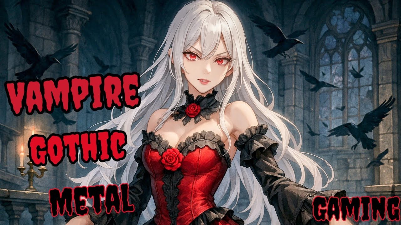 Blood Elegy | Gothic Vampire ×  Metal Symphony | BGM | Gaming Soundtrack, Study