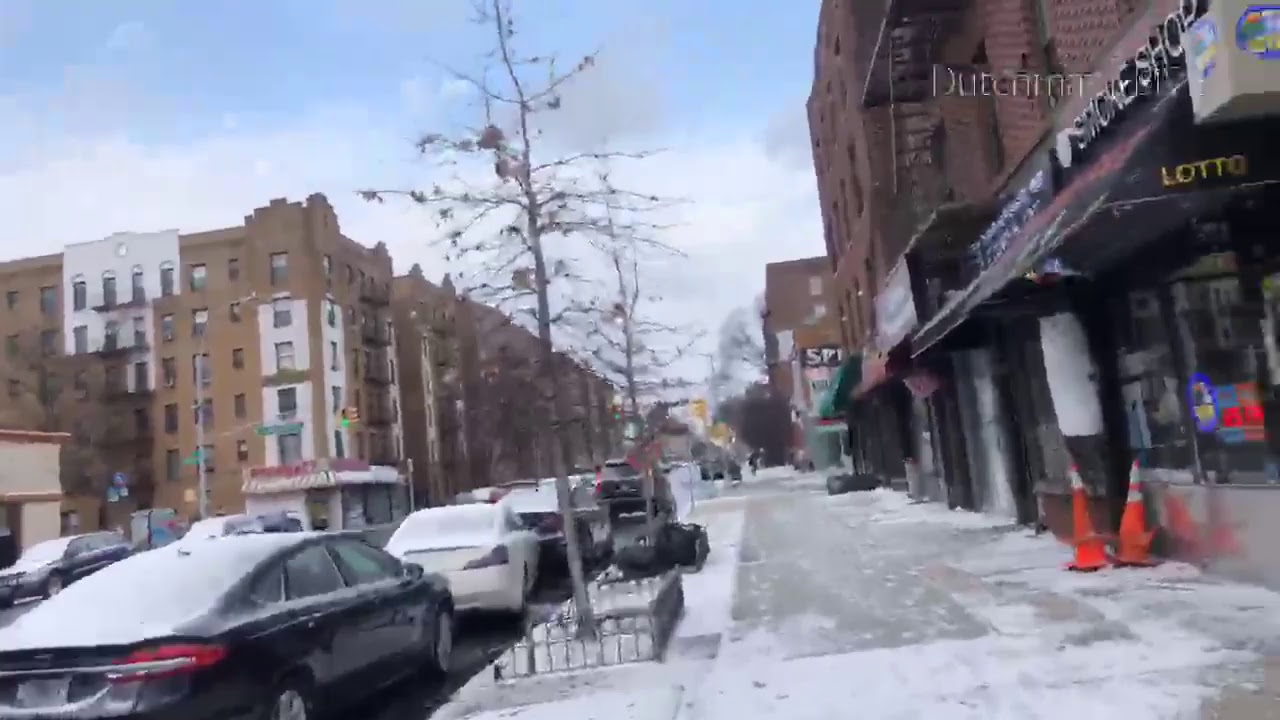 NYC Snow Squall LIVE! - YouTube