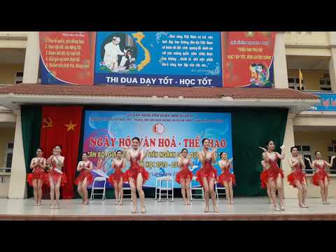 Video Bài dự thi khiêu vũ tập Thể của giáo viên Tiểu học Nam... - YouTube