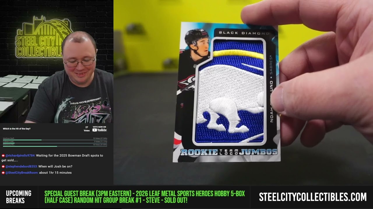 2025-26 Upper Deck Black Diamond Hockey CDD Exclusive Box Personal