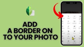 How to Add a Border on to Your Photo on Snapseed? Insert Border on Snapseed on Android 2024