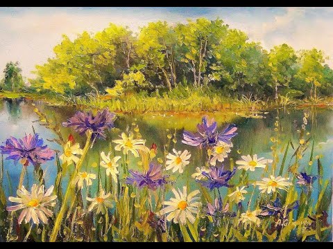 Видеоуроки рисования маслом александра григорьева