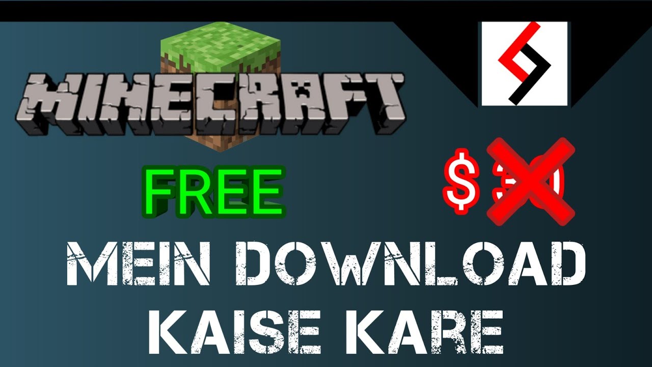 Minecraft Free mein download kaise kare In Hindi Arkazgi Tech YouTube
