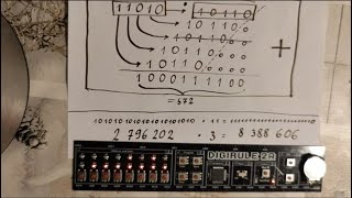 DIGIRULE 2A: multiplication of two 23 bit numbers