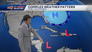NHC tracking 3 areas of interest; 2 are in Caribbean