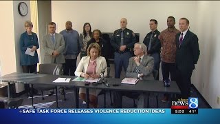 SAFE task force releases violence reduction ideas