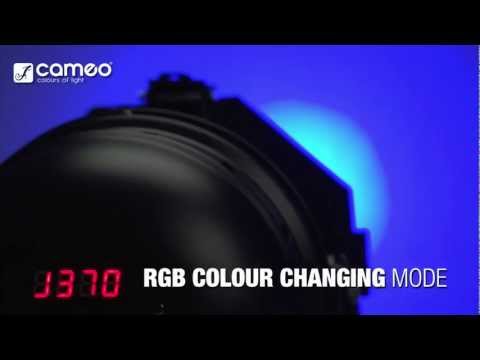 Cameo Light PAR 64 CAN - 18 x 3 W TRI Colour LED PAR 64 Can RGB