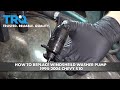 How to Replace Windshield Washer Pump 1994-2004 Chevy S10