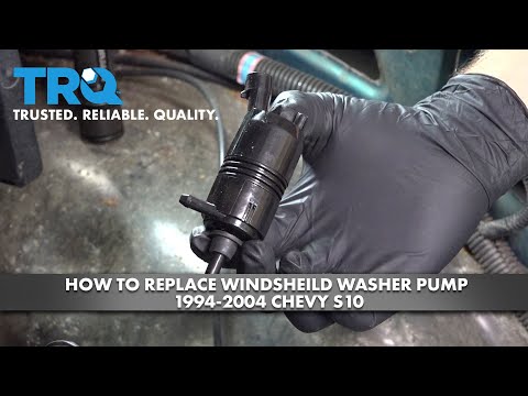 How to Replace Windshield Washer Pump 1994-2004 Chevy S10 - YouTube