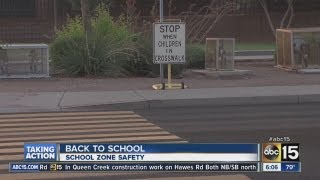Driving safe around Valley schools