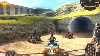 Game đua xe ô tô hài hước - Quad Motorbike Challenge Gameplay HD screenshot 1