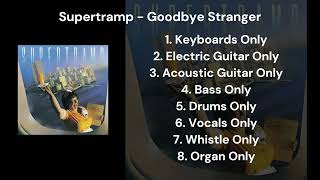 Supertramp - Goodbye Stranger (Keyboards Guitars Bass Drums Vocals Whistle Organ Only)