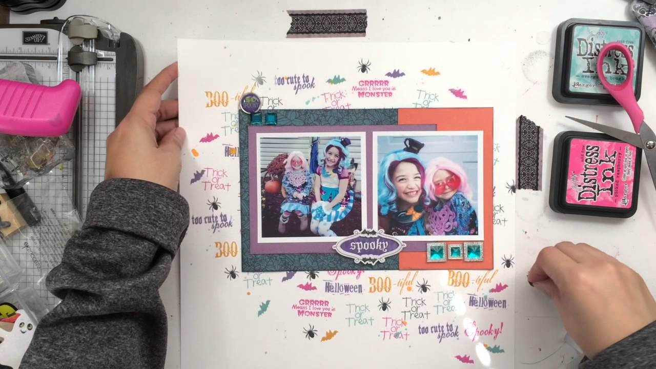 Boo-tiful Halloween Layout