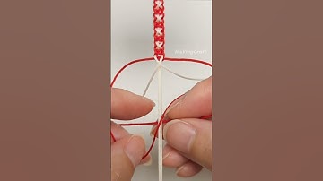 How to Tie the Knot | Easy Macrame & Bracelet Tutorial  #shortstutorial #diy #macrame #knotting