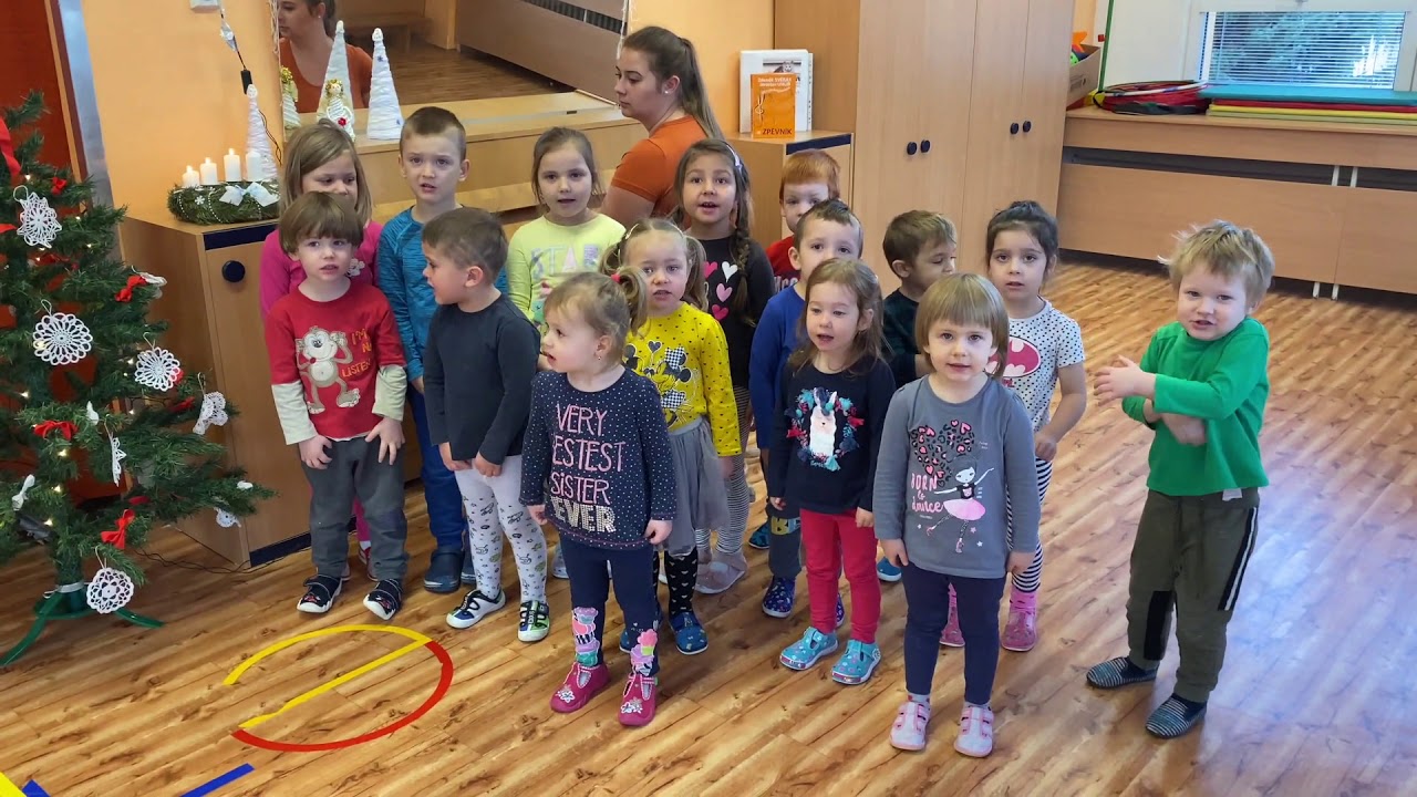 Vánoční besídka MŠ Ignáte Herrmanna.