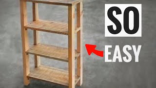 DIY Pallet Shelves, Pallet Recycling Idea
