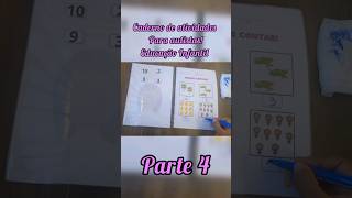 Parte 4: Caderno de atividades adaptadas para autistas! #autismo #educaçãoinfantil