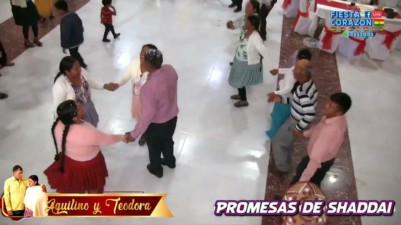 Ministerio Promesas de Shaddai /Boda 2024 Aquillino y Teodora