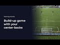Buildup game with your centerbacks  soccer coaching drill