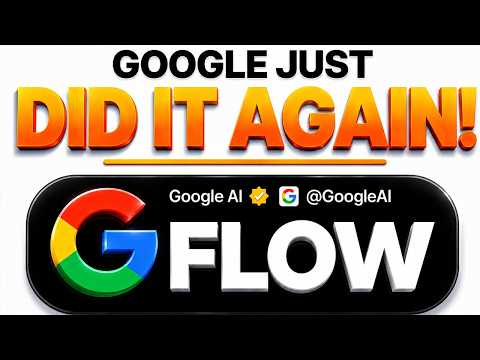 Google Flow's New AI Agent Changes Everything!
