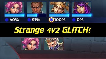 Strange 4v2 Custom Match GLITCH!