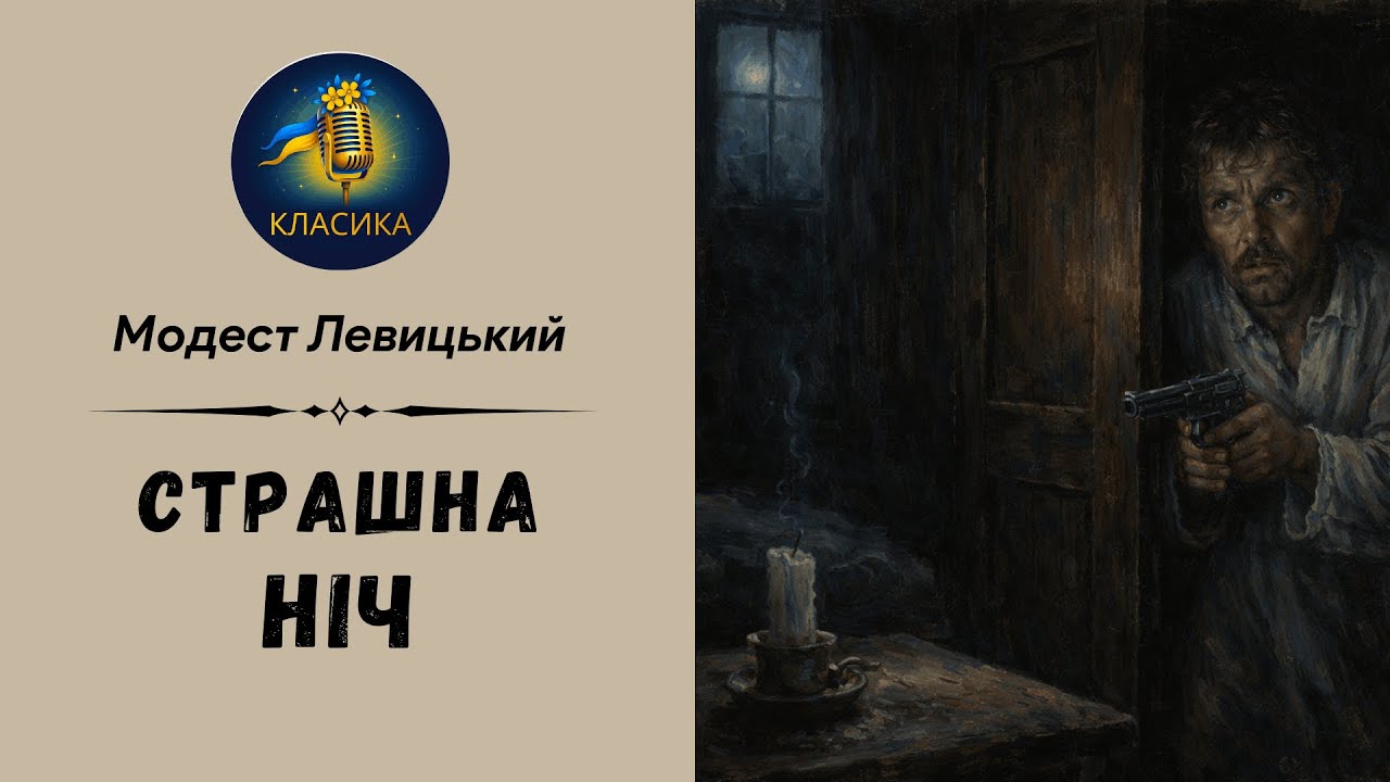 МОДЕСТ ЛЕВИЦЬКИЙ - СТРАШНА НІЧ | Читає Надія Приймак #аудіокнигаукраїнською #слухати