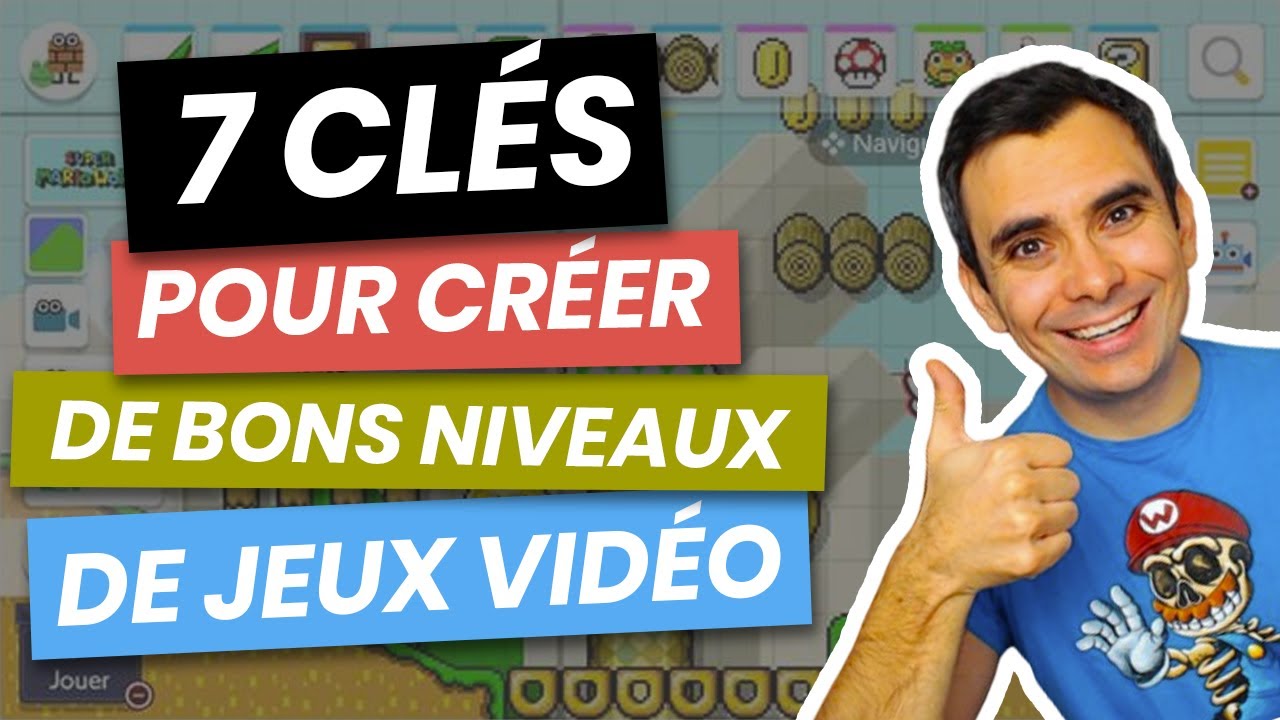 7 CLÉS POUR CRÉER DE BONS NIVEAUX DE JEUX VIDÉO (level design) - YouTube