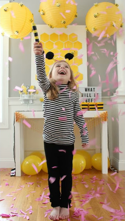 Bumblebee Party DIY/ Bee Birthday Party/DIY Bee Baby Shower /DIY